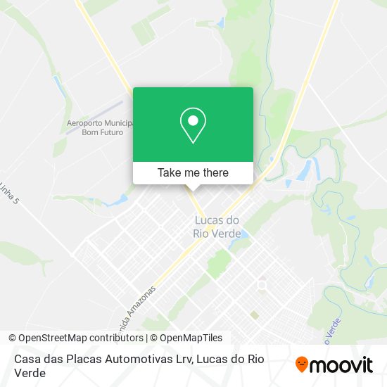 Mapa Casa das Placas Automotivas Lrv