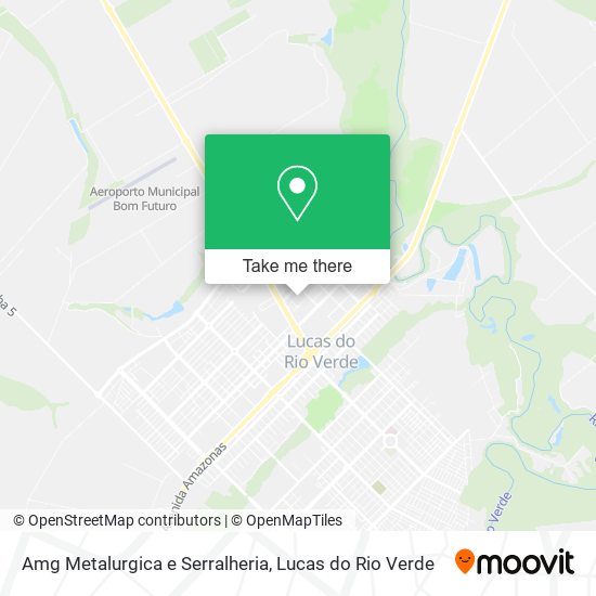 Amg Metalurgica e Serralheria map