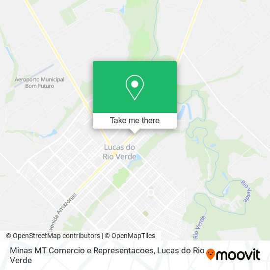 Minas MT Comercio e Representacoes map