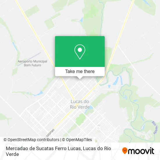 Mercadao de Sucatas Ferro Lucas map