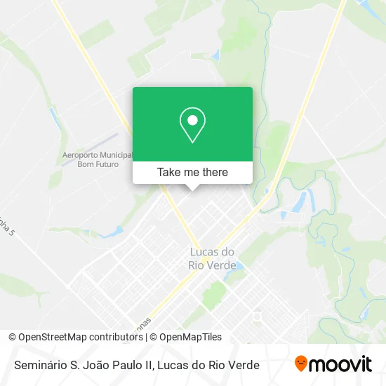 Seminário S. João Paulo II map