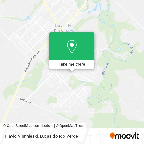 Flávio Visnhieski map