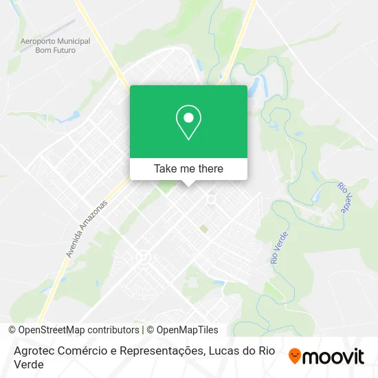 Agrotec Comércio e Representações map