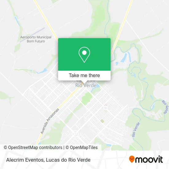 Alecrim Eventos map