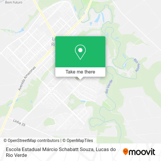 Escola Estadual Márcio Schabatt Souza map