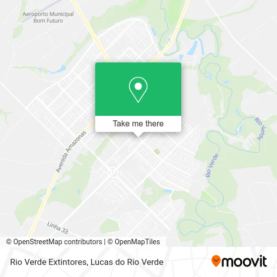 Rio Verde Extintores map