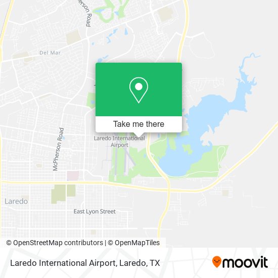 How to get to Laredo International Airport by Bus?