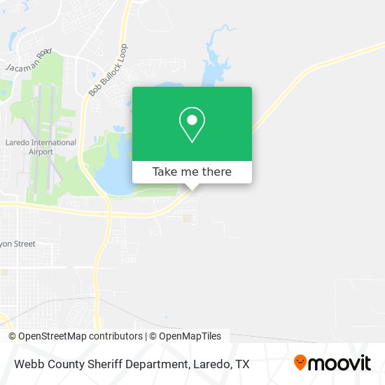 Webb County Sheriff Department map