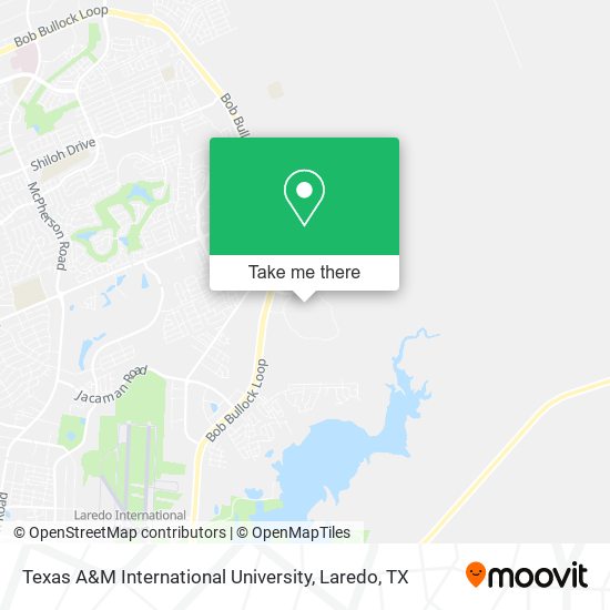 Mapa de Texas A&M International University