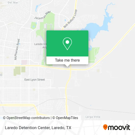Laredo Detention Center map