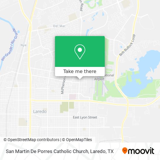 San Martin De Porres Catholic Church map