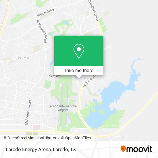 Laredo Energy Arena map