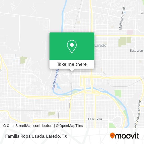 Mapa de Familia Ropa Usada