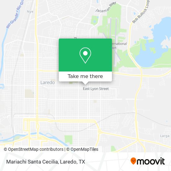 Mariachi Santa Cecilia map