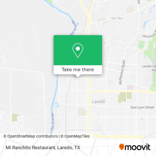 Mi Ranchito Restaurant map