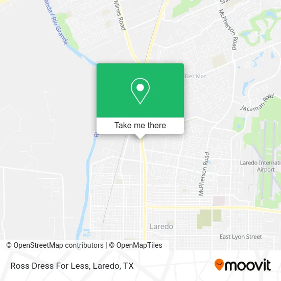 Ross Dress For Less map