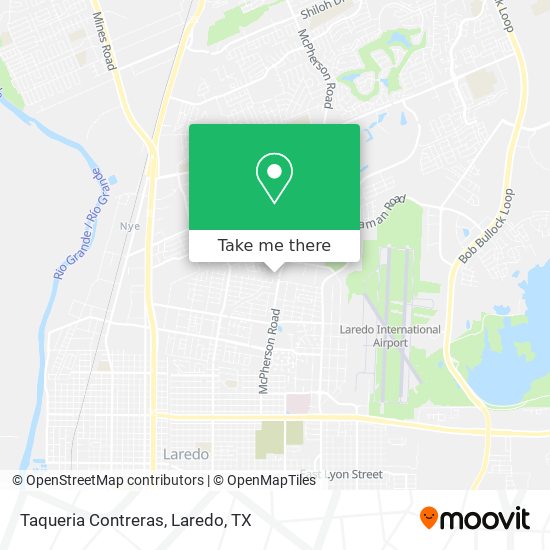 Mapa de Taqueria Contreras