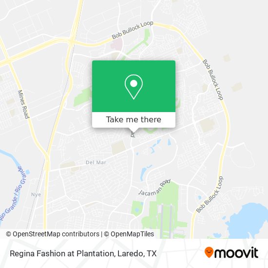 Regina Fashion at Plantation map