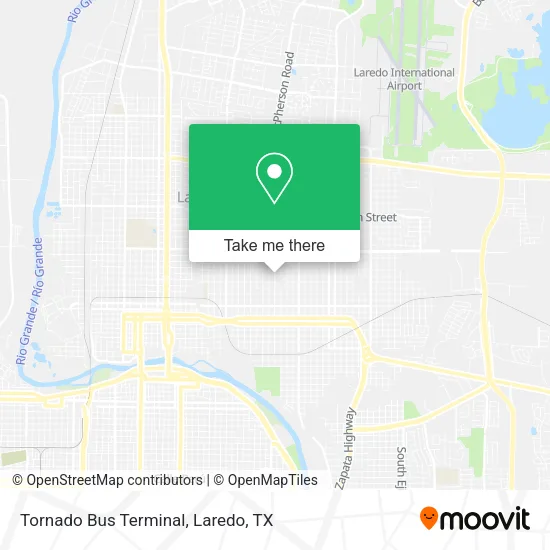 Mapa de Tornado Bus Terminal