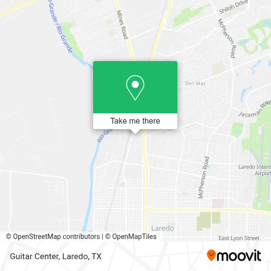 Guitar Center map