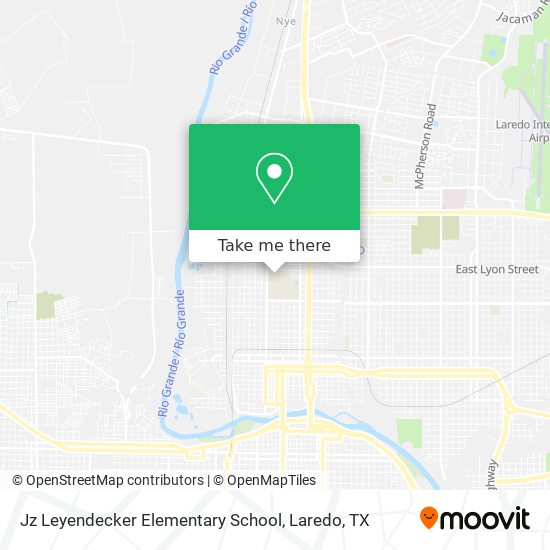 Mapa de Jz Leyendecker Elementary School