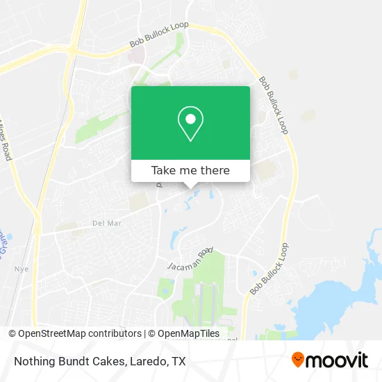 Nothing Bundt Cakes map
