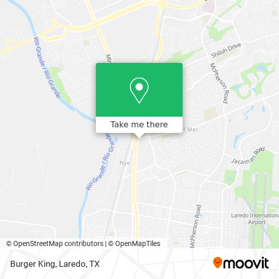 Burger King map