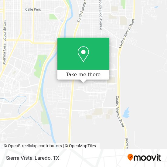 Mapa de Sierra Vista