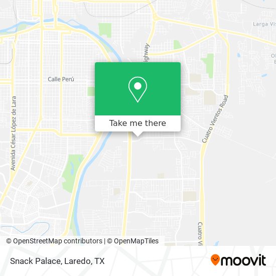 Mapa de Snack Palace
