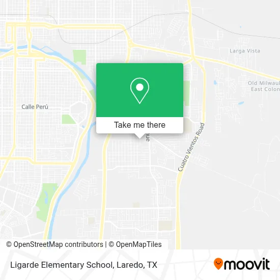 Ligarde Elementary School map