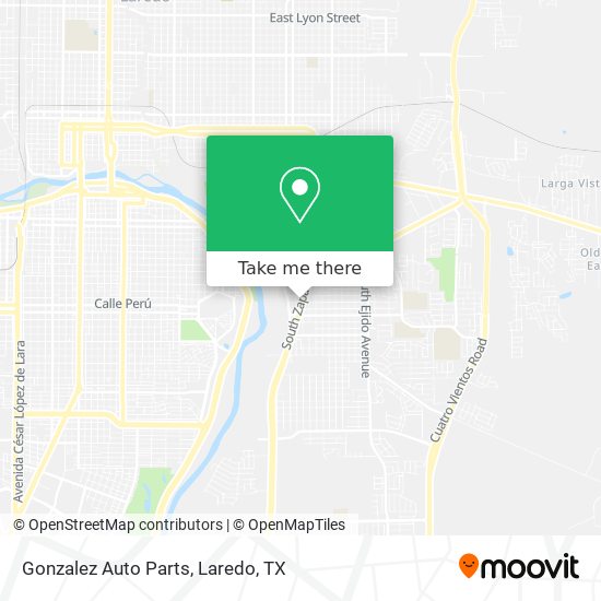 Mapa de Gonzalez Auto Parts