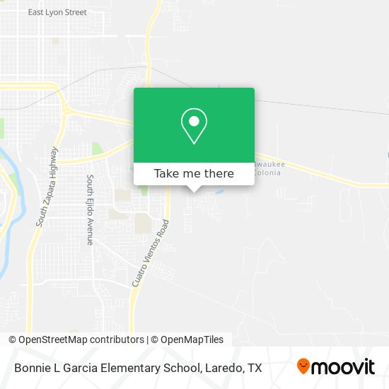 Mapa de Bonnie L Garcia Elementary School