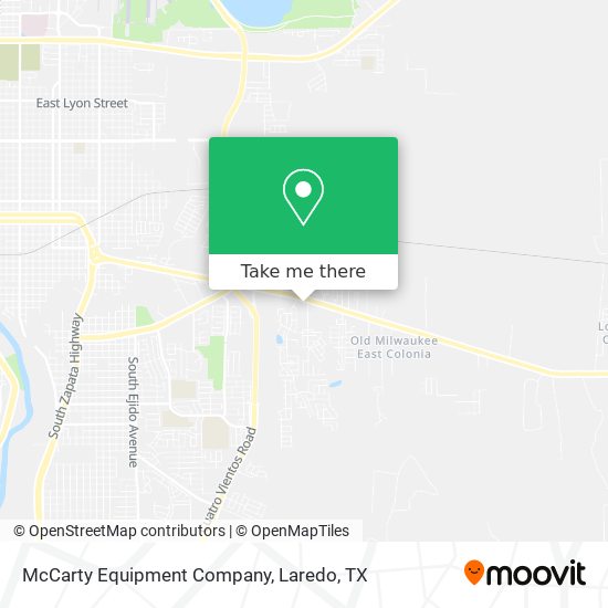 Mapa de McCarty Equipment Company