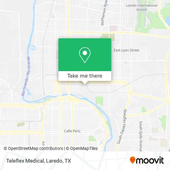 Mapa de Teleflex Medical