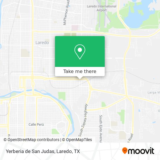 Mapa de Yerberia de San Judas