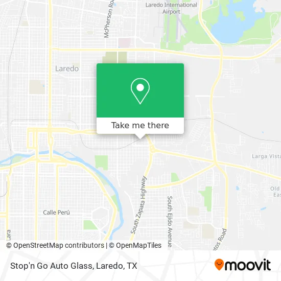 Stop'n Go Auto Glass map