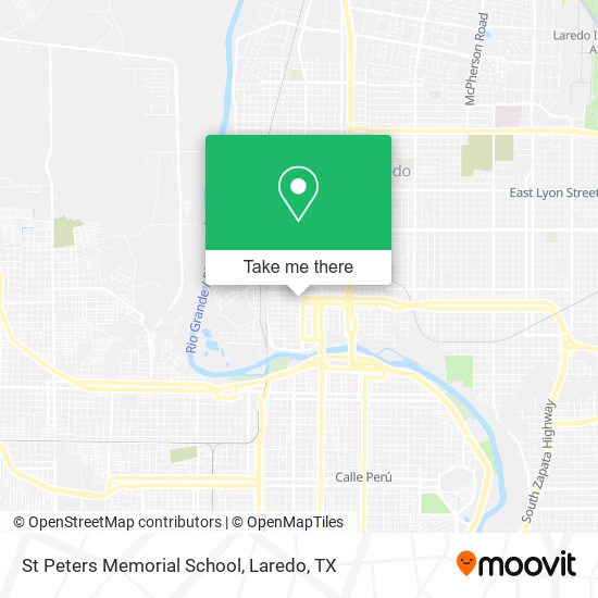 St Peters Memorial School map