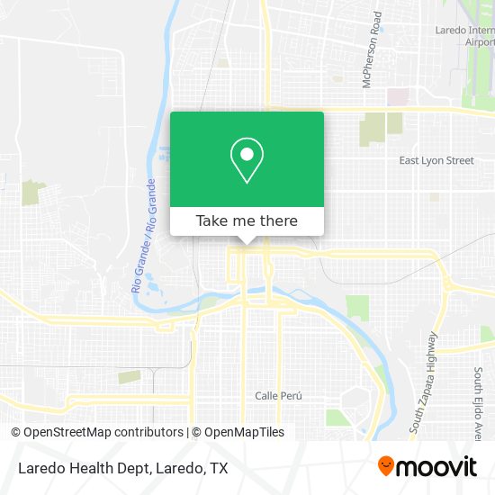 Mapa de Laredo Health Dept
