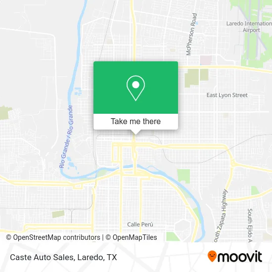 Caste Auto Sales map