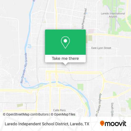 Laredo Independent School District map