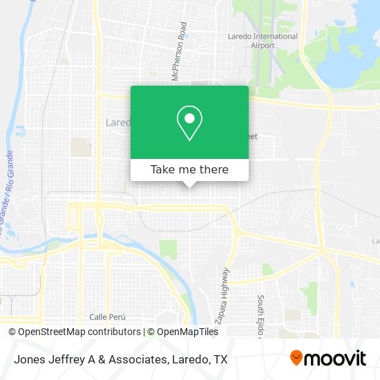 Mapa de Jones Jeffrey A & Associates