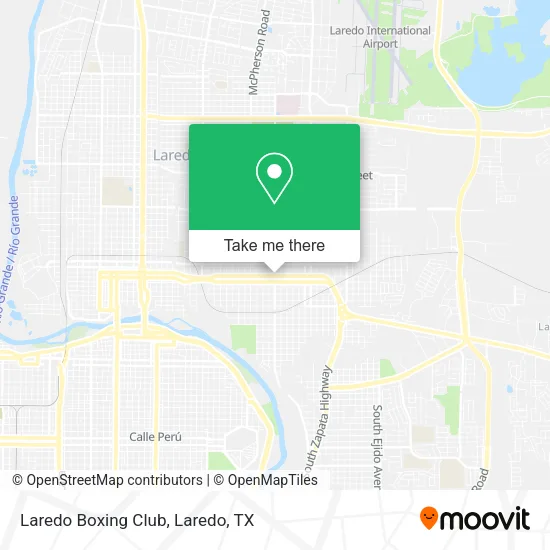 Laredo Boxing Club map