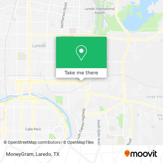 MoneyGram map