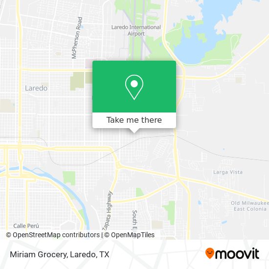 Mapa de Miriam Grocery