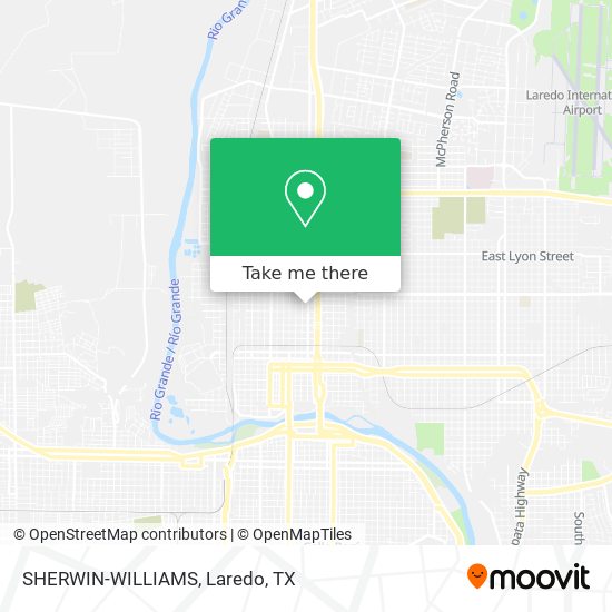 Mapa de SHERWIN-WILLIAMS
