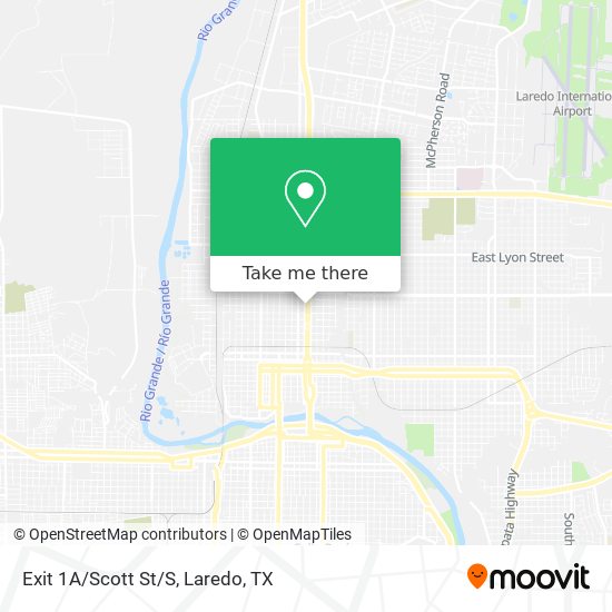 Mapa de Exit 1A/Scott St/S