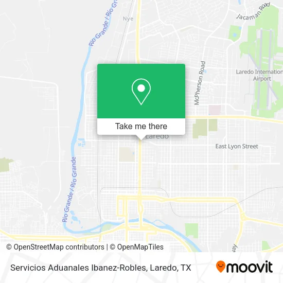 Mapa de Servicios Aduanales Ibanez-Robles