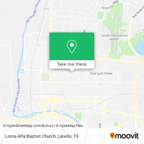 Mapa de Loma Alta Baptist Church