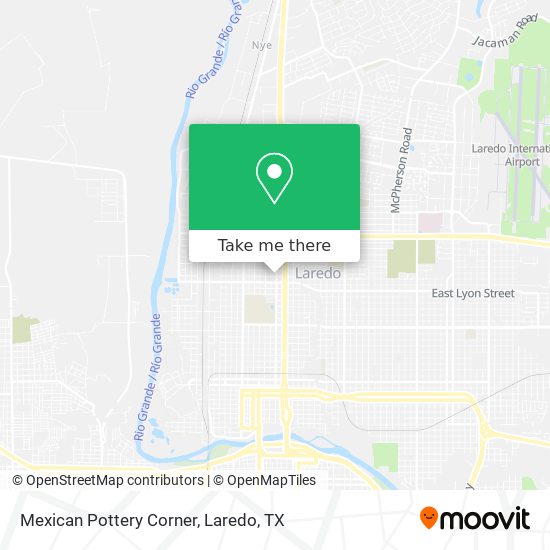 Mapa de Mexican Pottery Corner