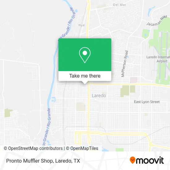 Pronto Muffler Shop map